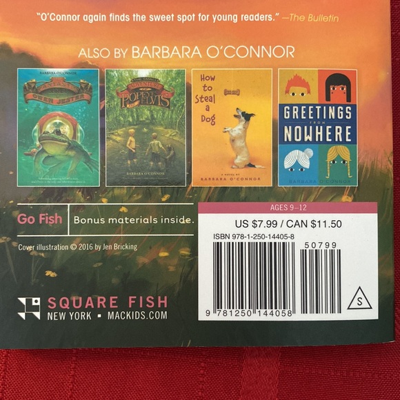 Youth book. Wish by Barbara O’Connor - Picture 3 of 3